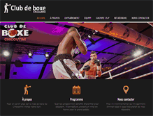 Tablet Screenshot of boxechicoutimi.com